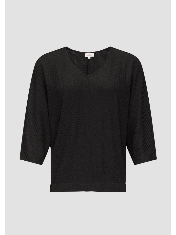 T-Shirt  in  9999_schwarz