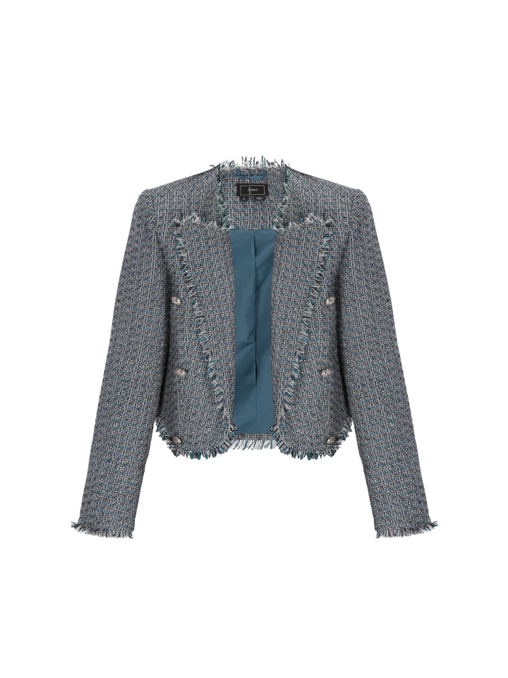 Women Blazer in petrol