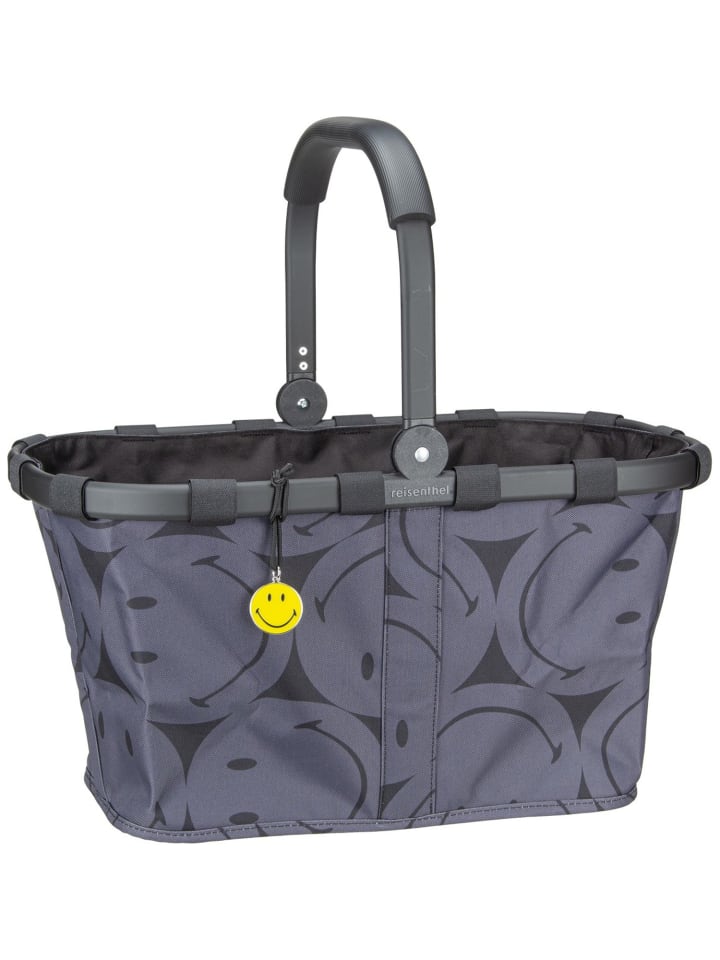 Einkaufstasche Carrybag in Smiley Grey