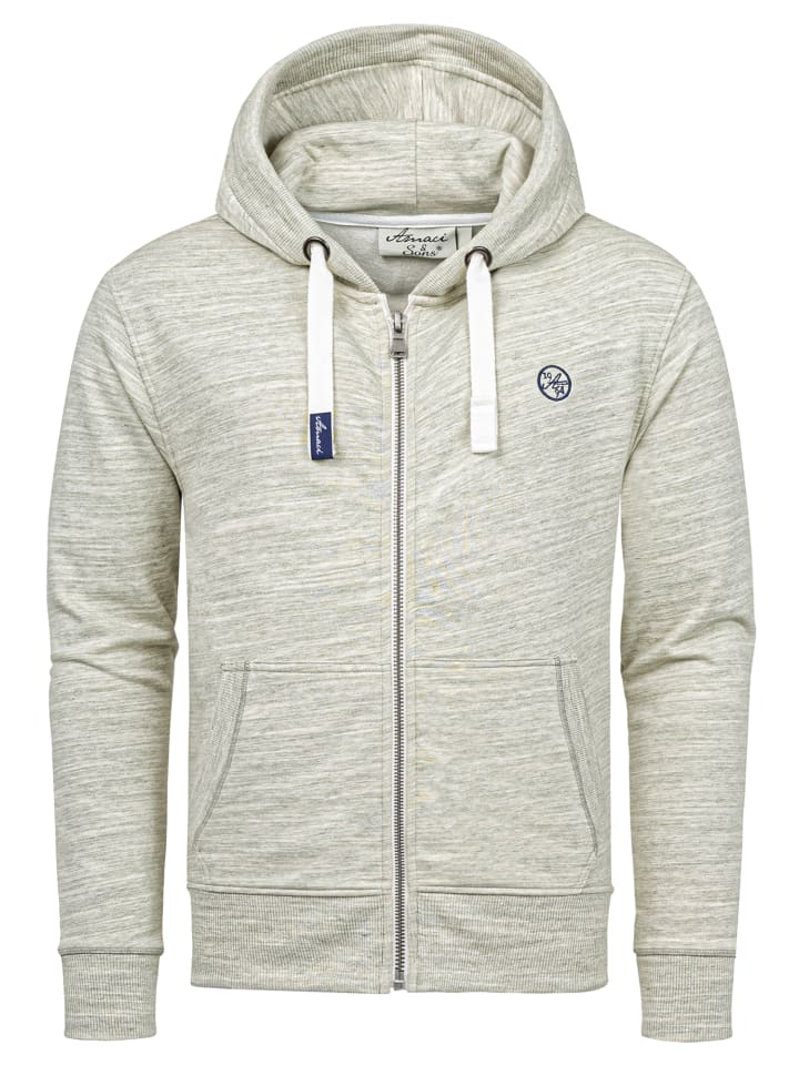 Sweatjacke MILTON in Grün