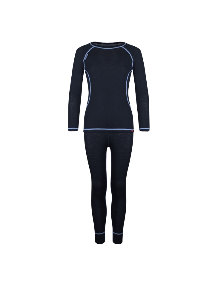 Funktionswäsche-Set Merino in anthracite