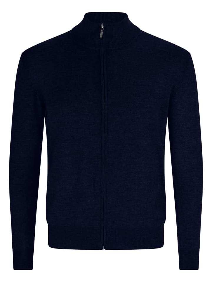 Cardigan in Marine Blau