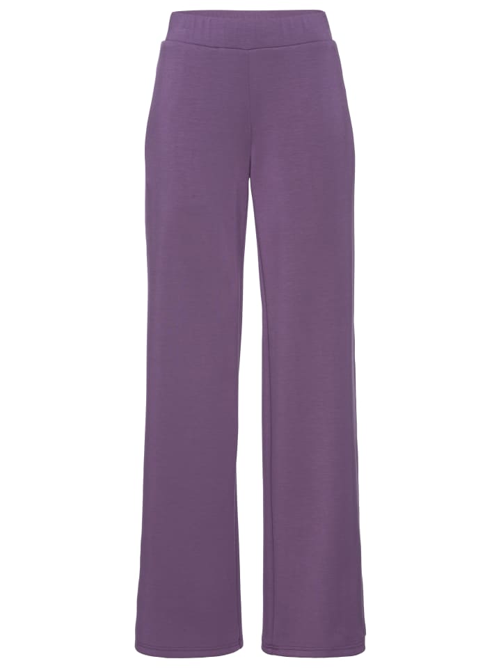 Loungehose in lila