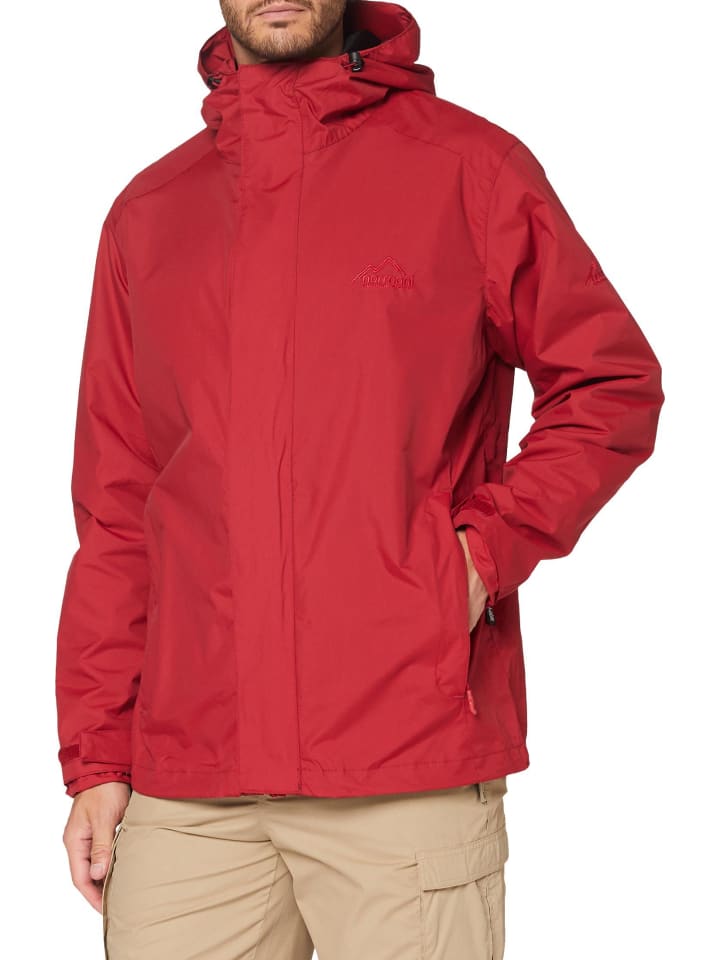 Herren Hardshelljacke Magellan in Rot