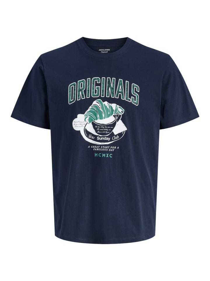T-shirt in Navy Blazer