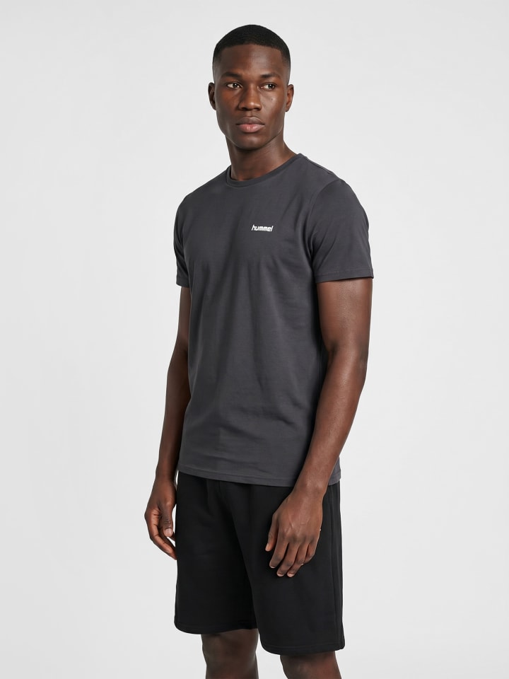 T-Shirt Hmlpulse Lebensstil Herren in EBONY