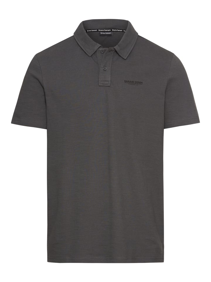 Poloshirt in anthrazit