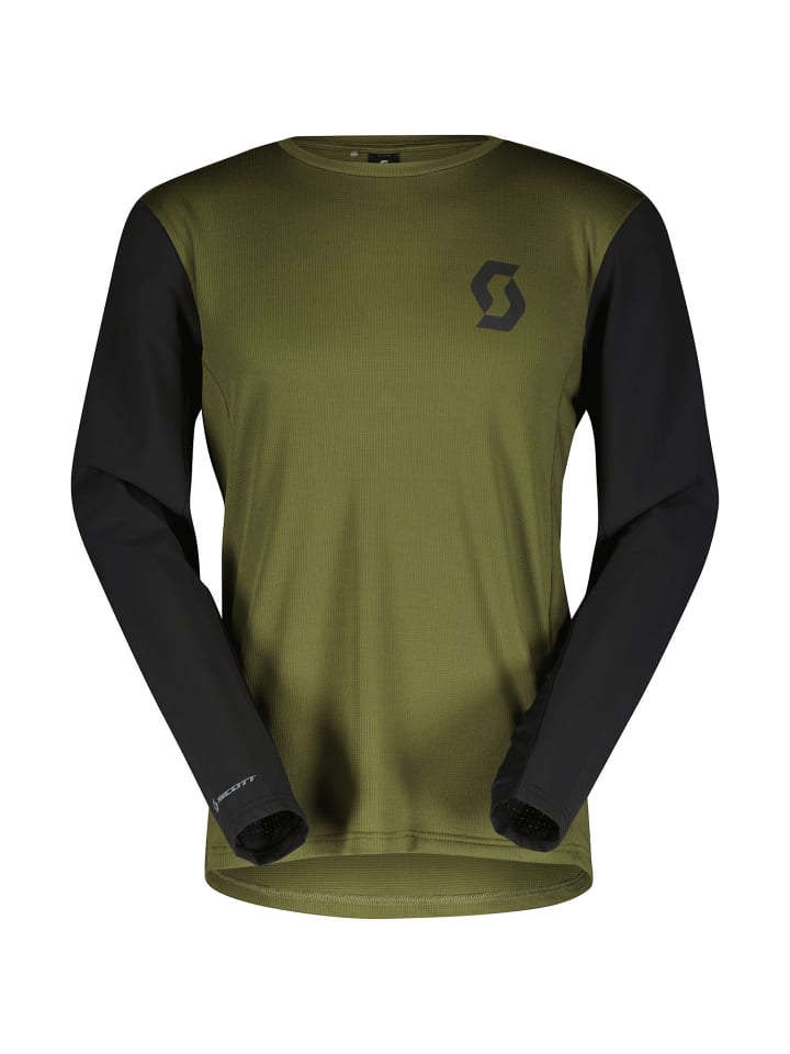 M TRAIL VERTIC L/SL SHIRT in Schwarz