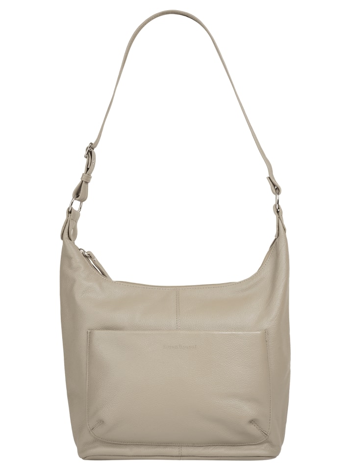 Shopper echt Leder in beige