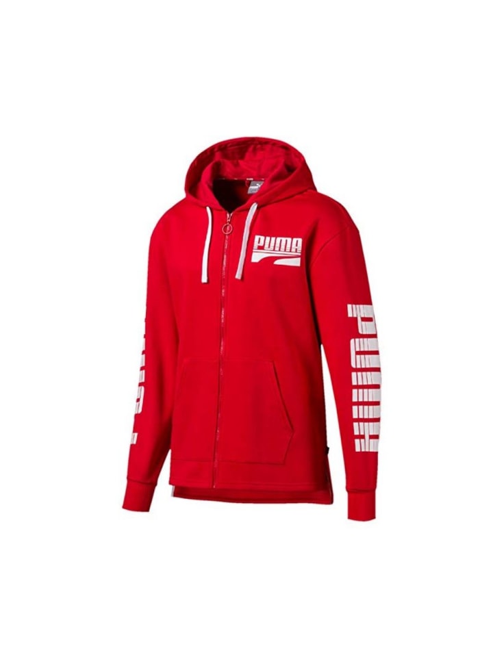 Kapuzenjacke Rebel Bold in rot