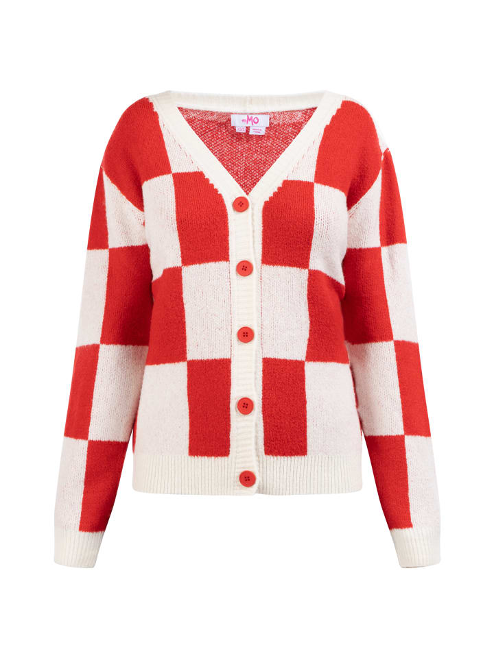 Damen Cardigan in Rot