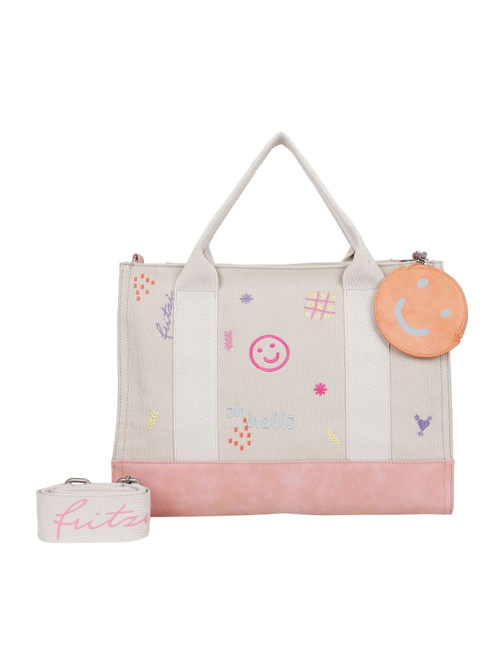 Shopper Tote Bag Limited Embro Fun in Sand