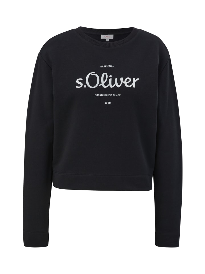 Sweatshirt in 99D0_schwarz