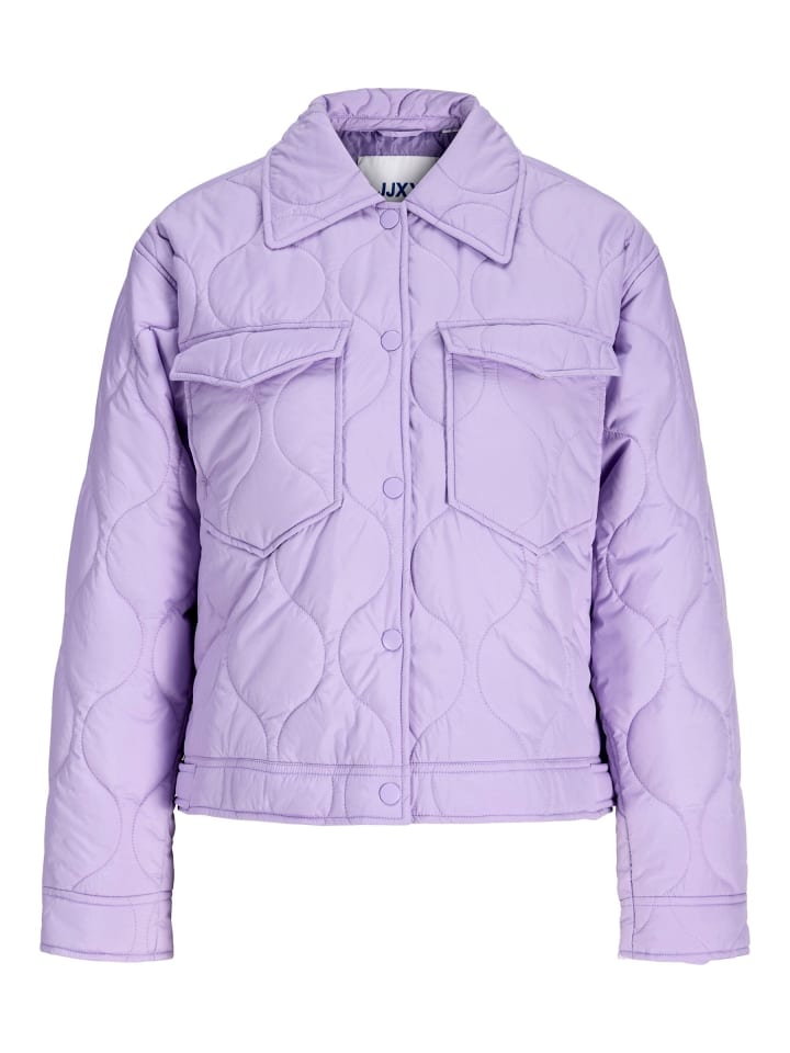 Steppjacke in Purple Rose