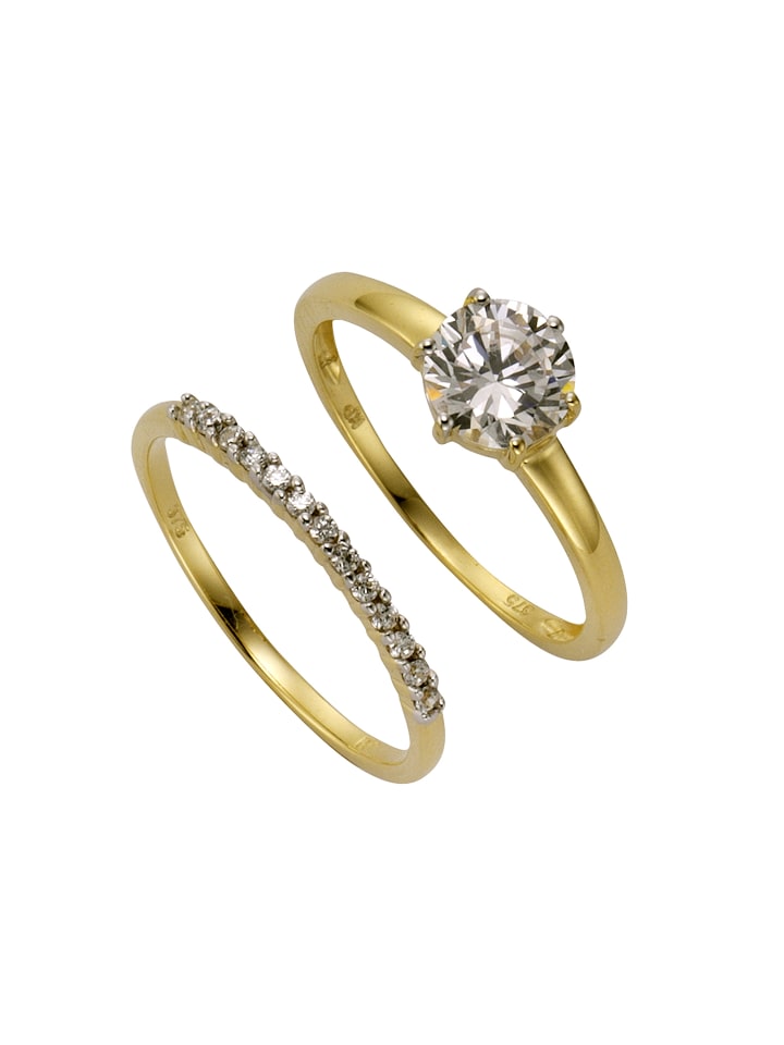 375/- Gold in gelb