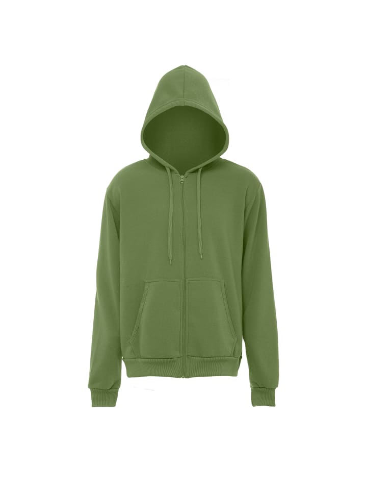 Herren Kapuzenjacke in Oliv
