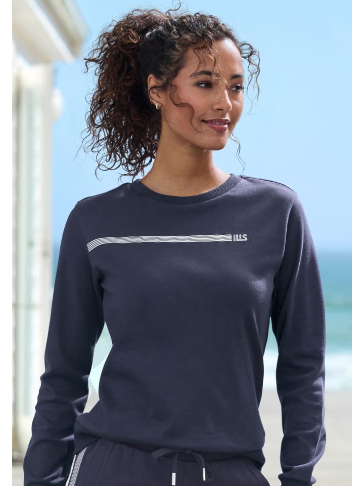 Sweatshirt in marine