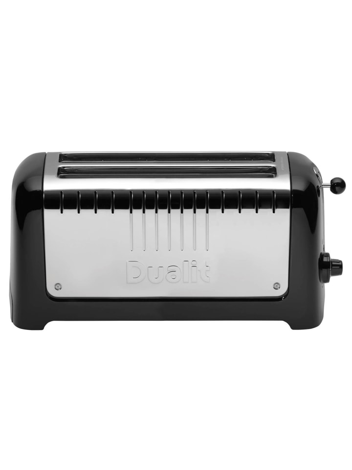 DUALIT | Toaster, LITE, schwarz, 4 Scheiben