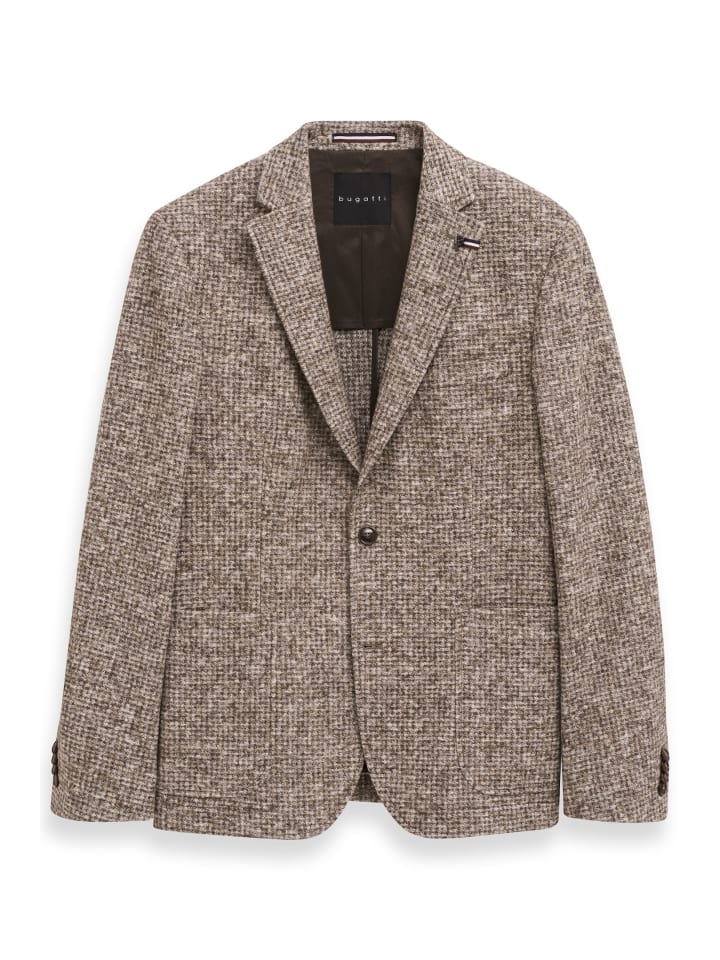 Reverskragen Sakko in 40-beige