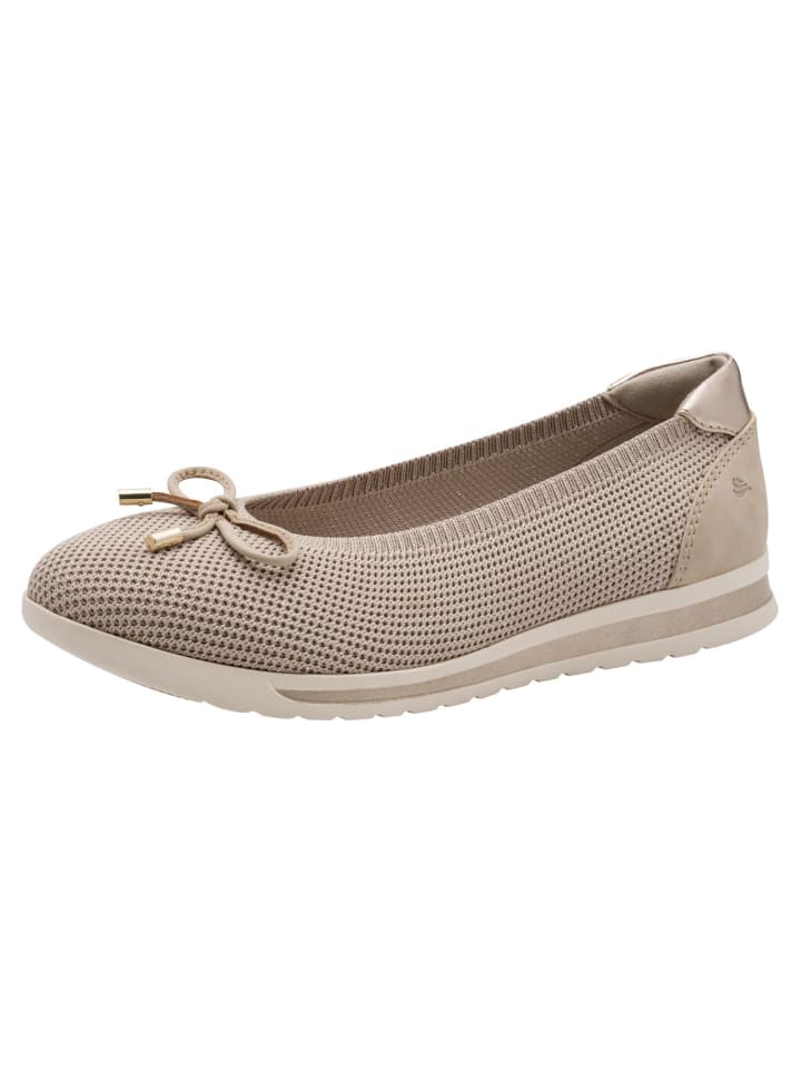 Ballerina in BEIGE/GOLD