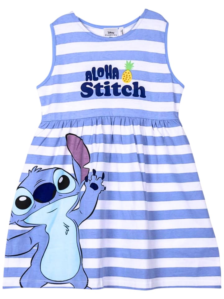 Sommerkleid Stitch in Blau
