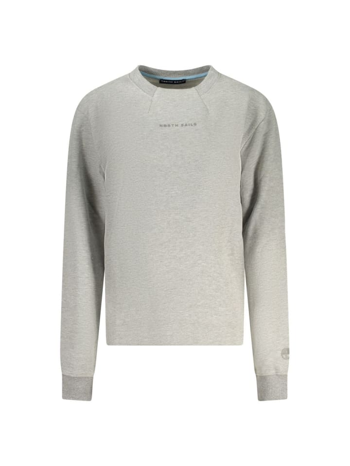 Grau Baumwolle Damen Sweatshirt
