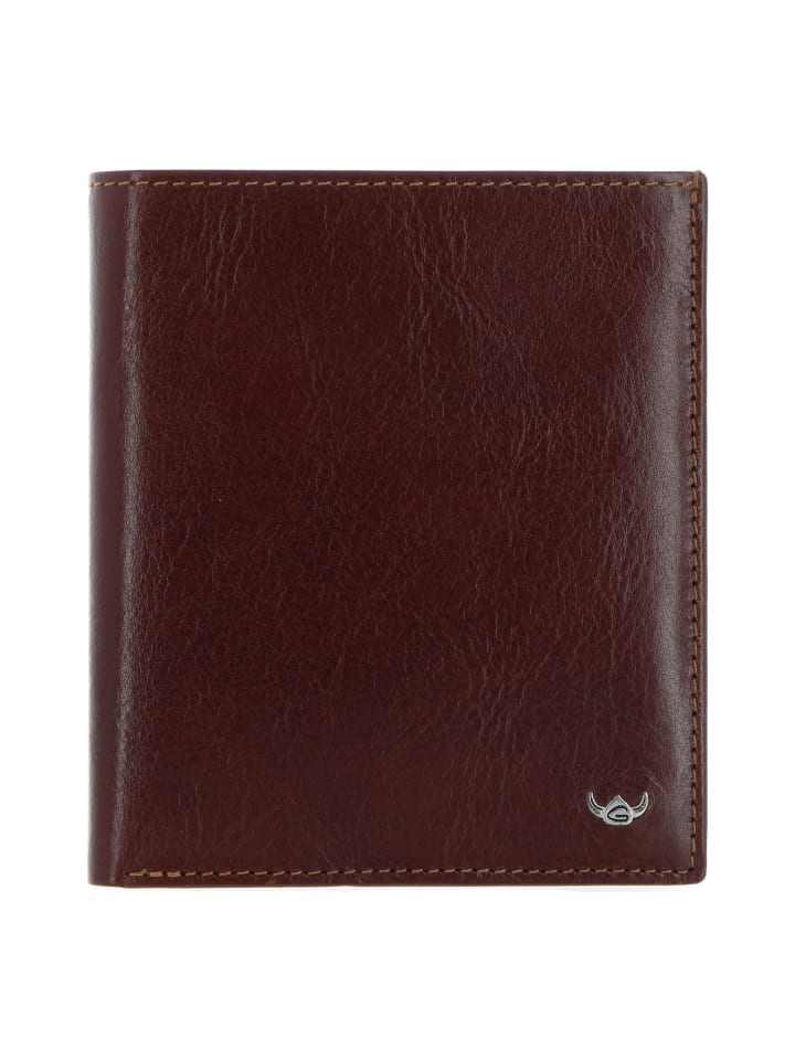 Colorado Geldbörse RFID Schutz Leder 12 cm tabacco