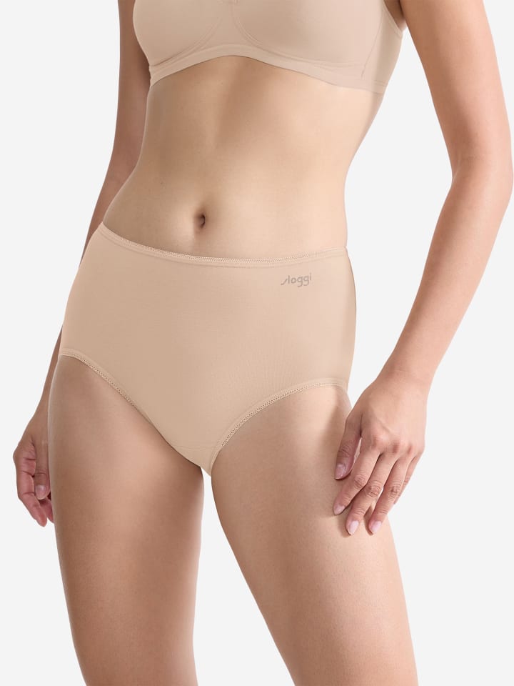 Midislip Pure Comfort Midi in skin