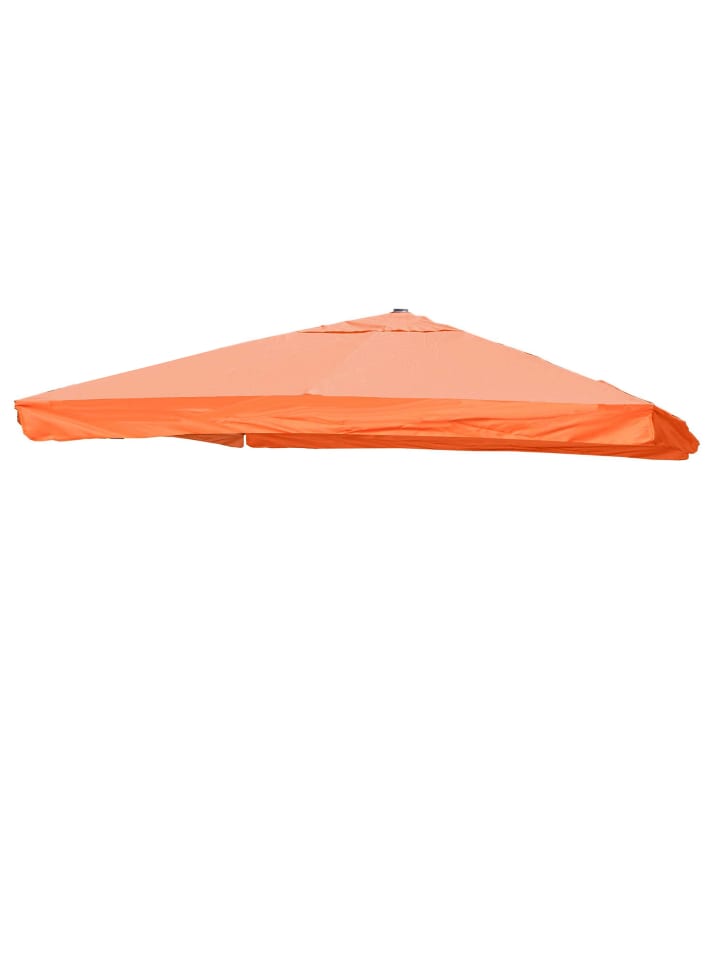 Bezug für Luxus-Ampelschirm A96 mit Flap, Terracotta