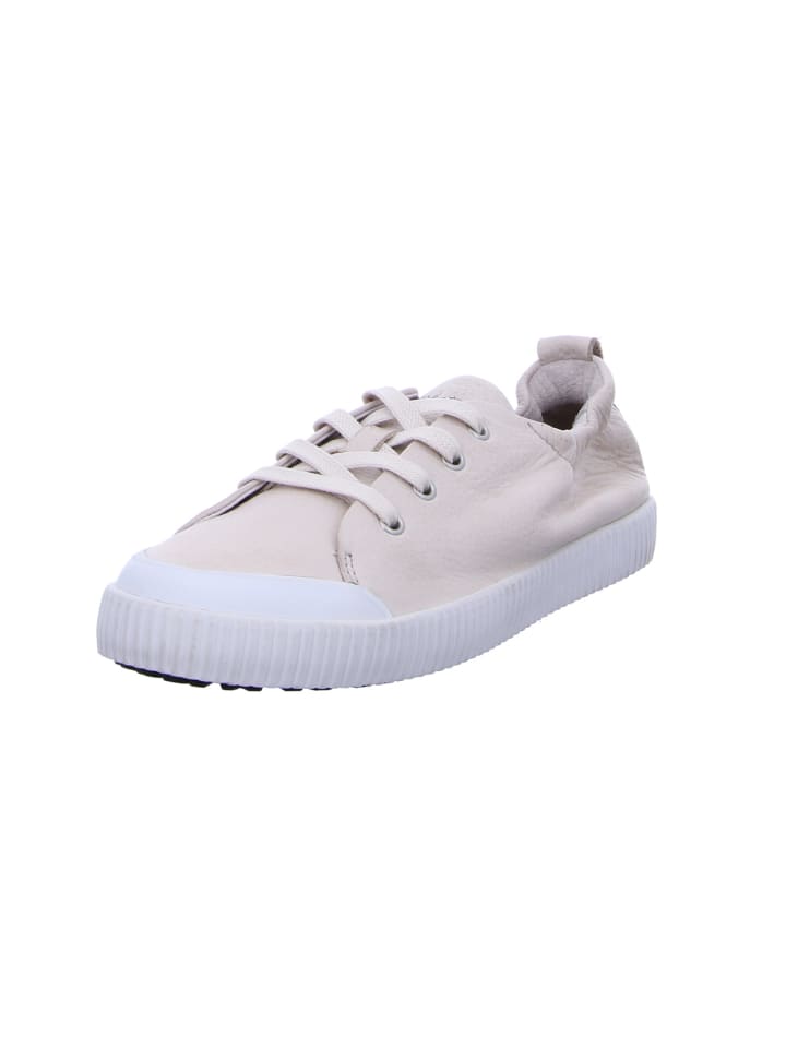 Schnürschuh in beige