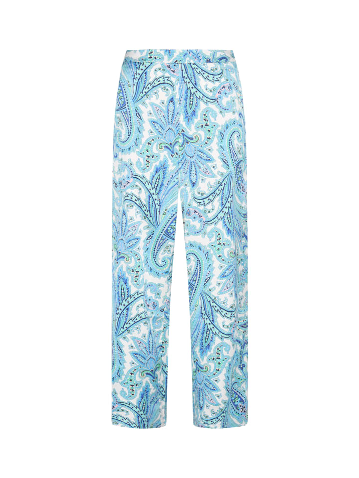 Women Pants in blue multicolor