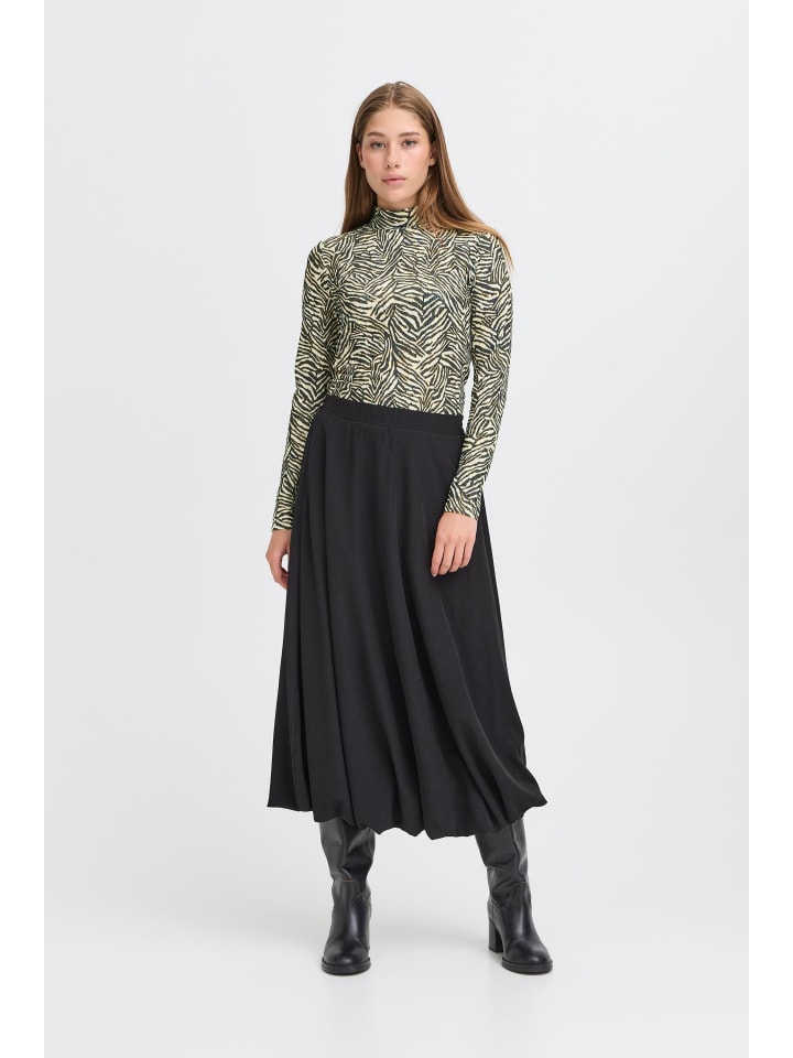 Jersey-Rollkragen langarm IHLAVA Slim fit in GRAPHIC ANIMAL