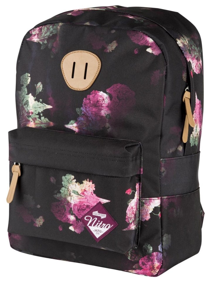 Rucksack URBAN CLASSIC in BLACK ROSE