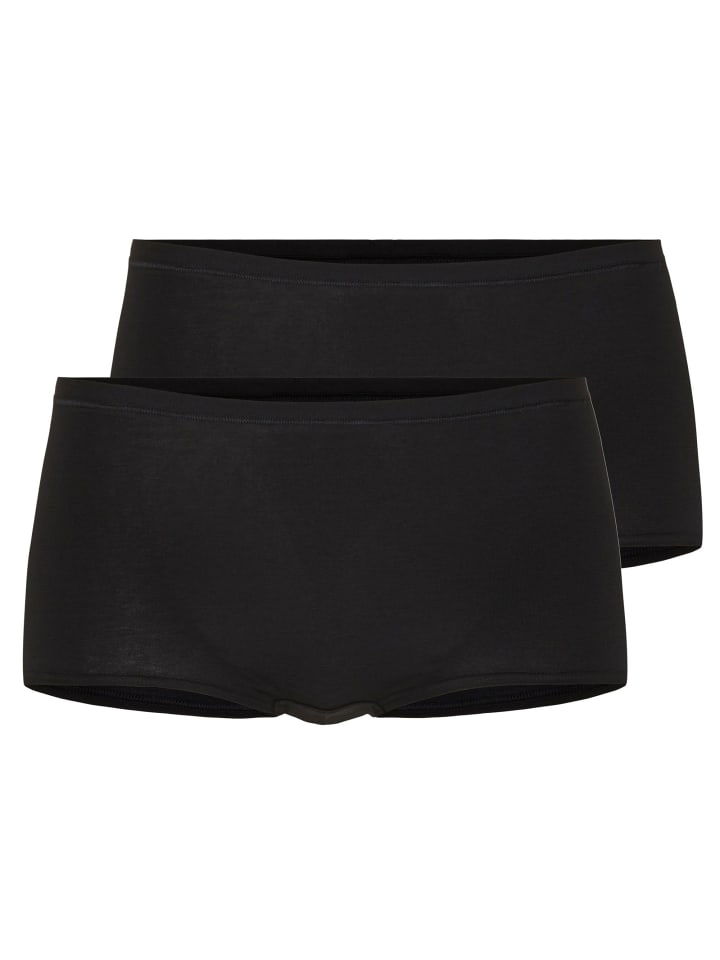 Slip 2er Pack in Schwarz
