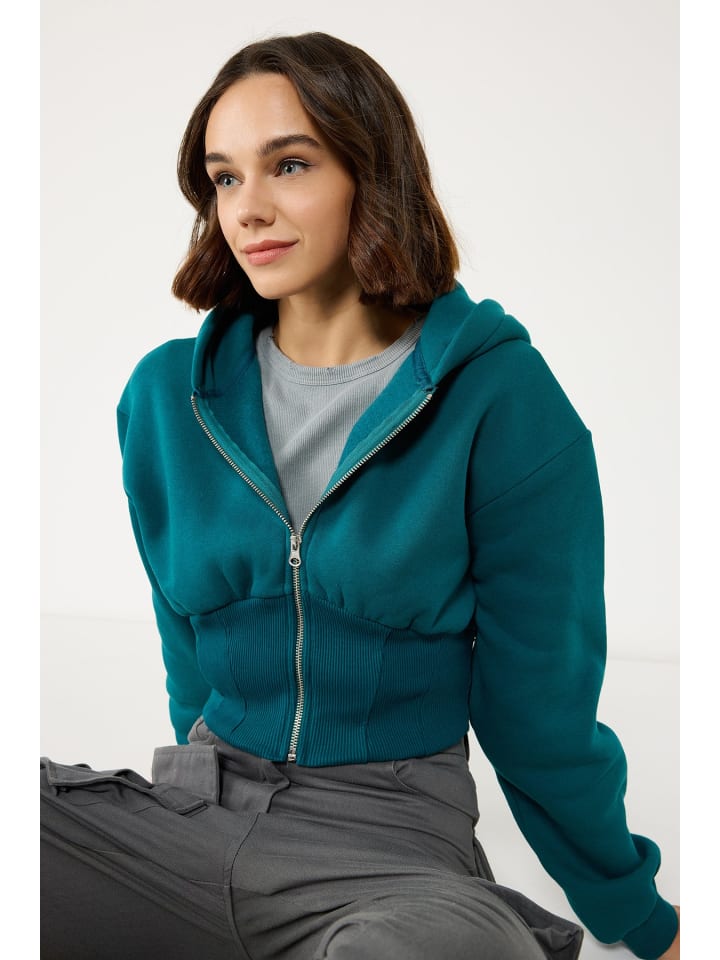 Sweatshirt im Grün
