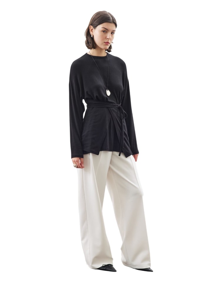 Blouse in Schwarz