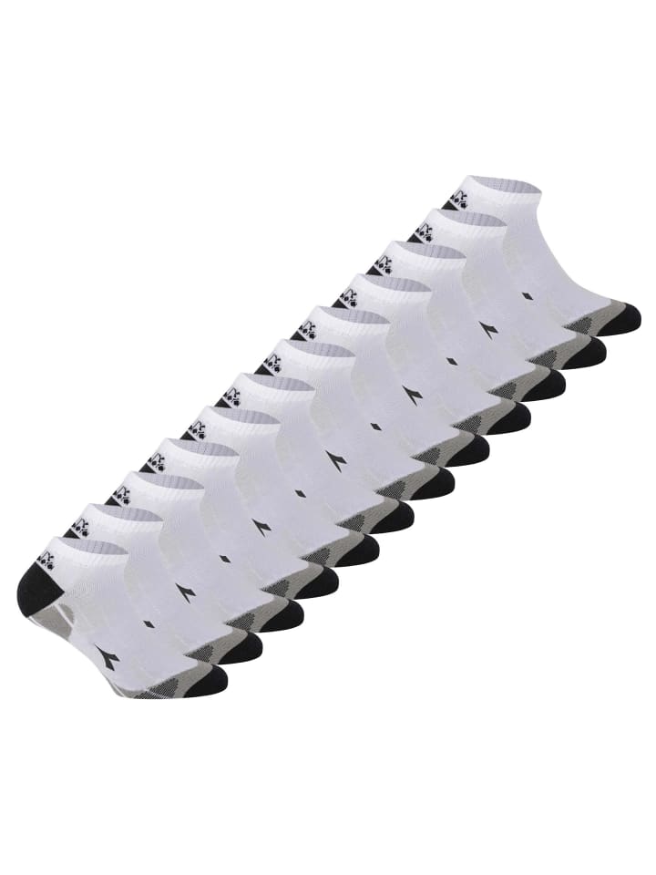 Socken 12er Pack in Weiß