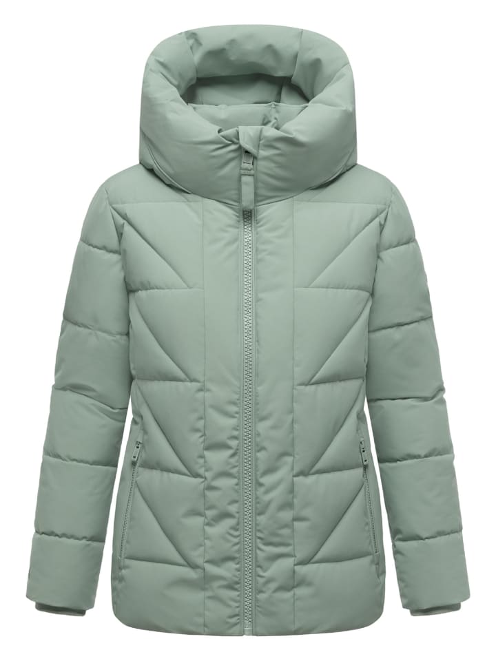 Steppjacke Kuschelnasee 16 in Smokey Mint