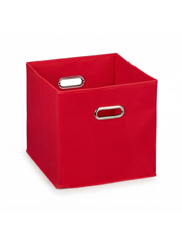 4 x Aufbewahrungsbox in Rot - (B)30 x (H)30 x (T)30 cm
