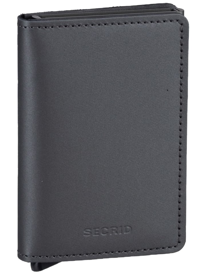 Geldbörse Slimwallet Matte Satin in Steel