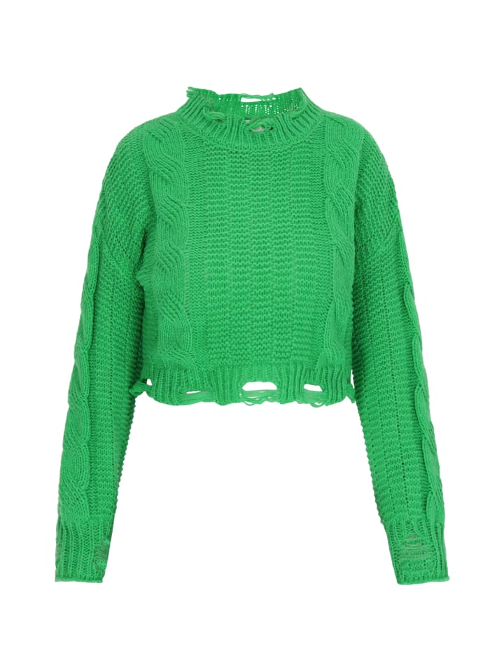 Damen Pullover in GRÜN