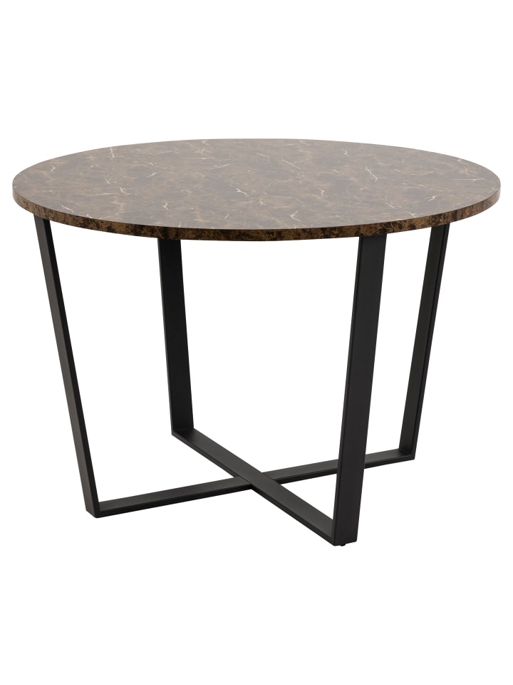 Esstisch Amst Braun 110 x 110 cm