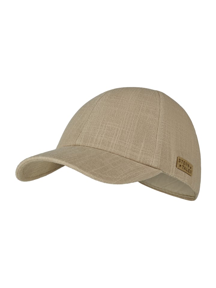 Basecap uni in taupe