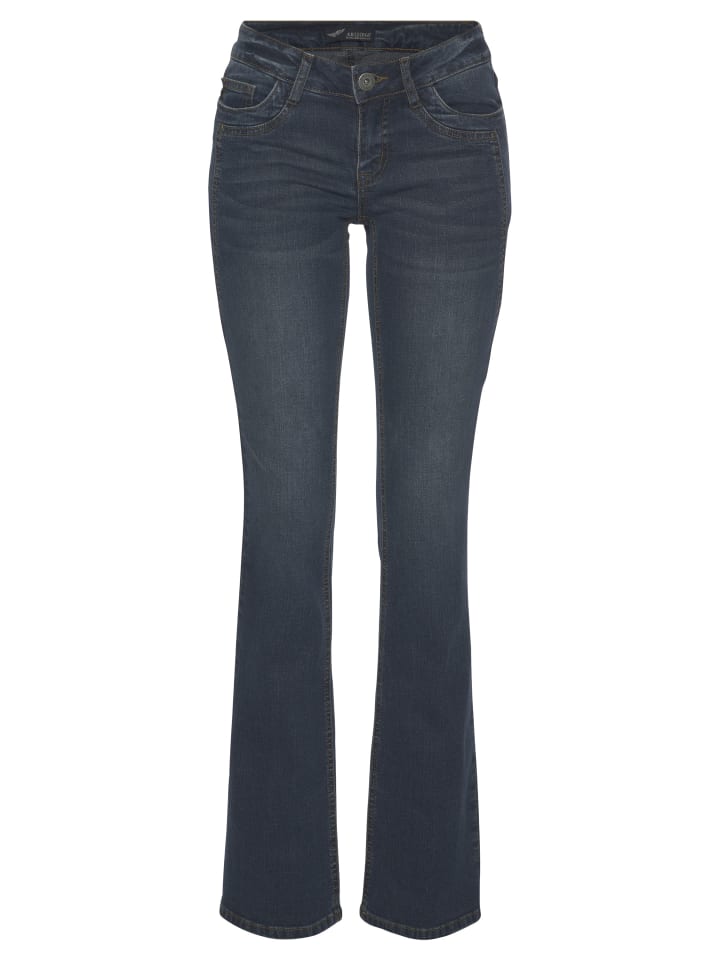 Bootcut-Jeans in dark blue