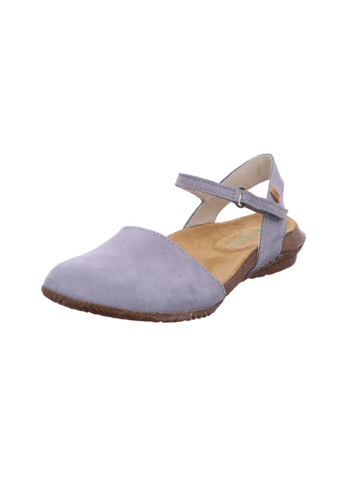 Schnürschuh in blau
