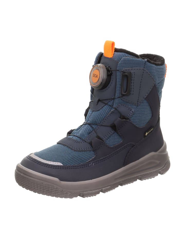 Winterstiefel MARS in Blau/Orange