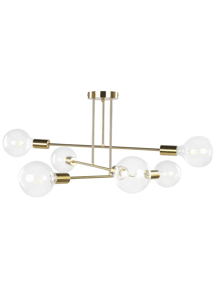Deckenleuchten KIDANE in Messing - (W) 61 x (H) 33 x (L) 61 cm