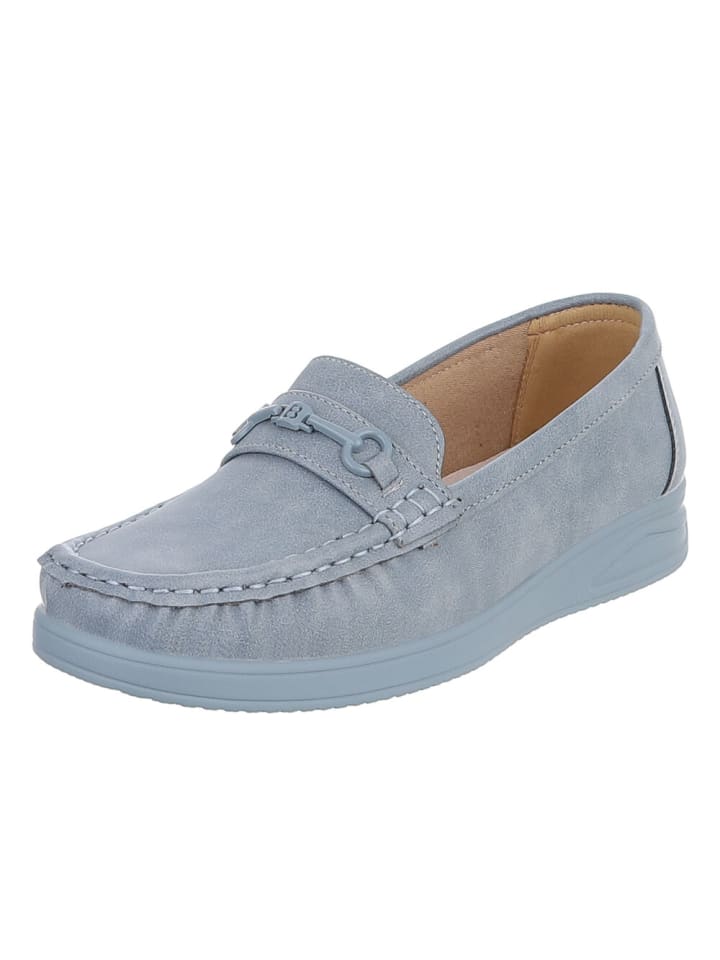 Halbschuh in Hellblau