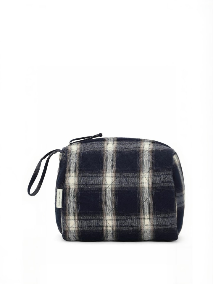 Tasche my pouch in dark navy - grey - ecru