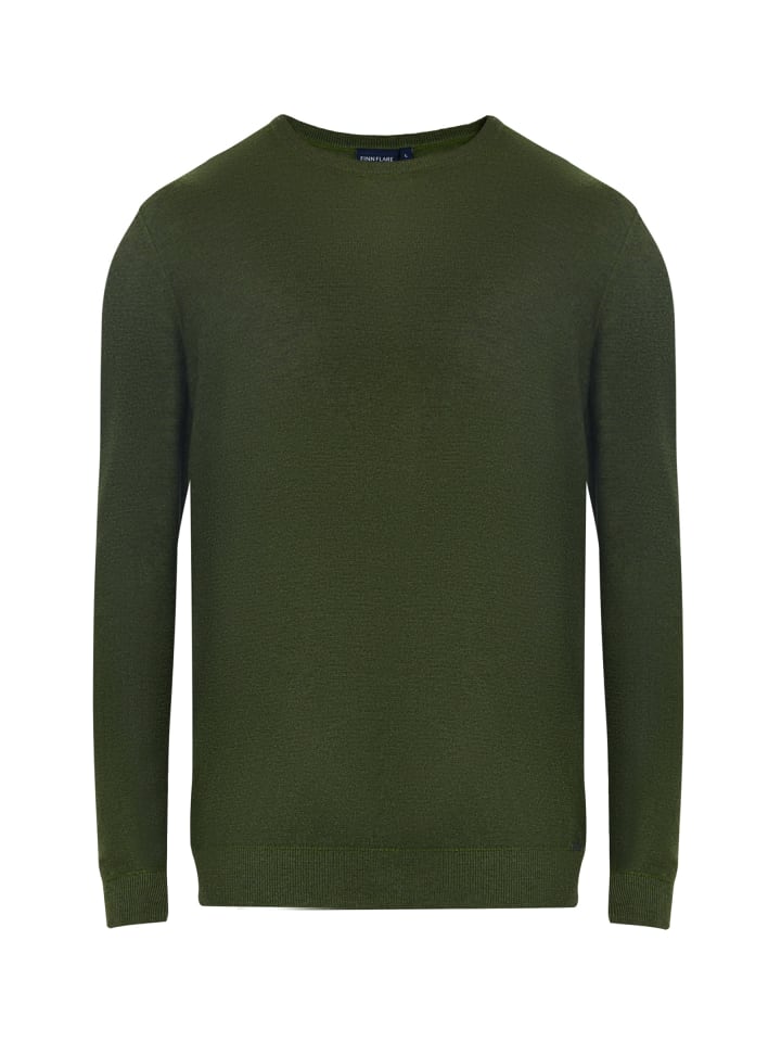 Pullover Classic in khaki